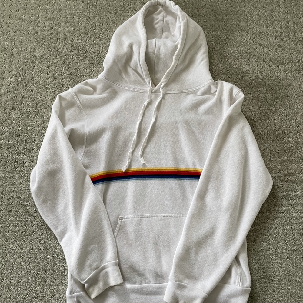 RARE Brandy Melville Rainbow Hoodie